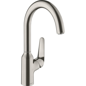 Кухонний змішувач Hansgrohe Focus M42 Сталь (71802800)
