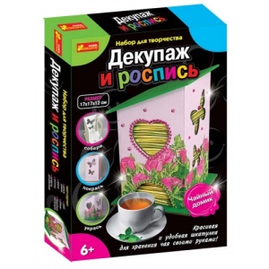 Набір для декупажу та розпису Ranok-Creative Чайний будиночок, рус. (267276)