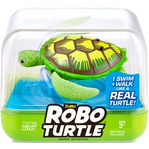 Інтерактивна іграшка пластикова Pets & Robo Alive РОБОЧЕРЕПАХА (зелена) (7192UQ1-4) офіційний магазин