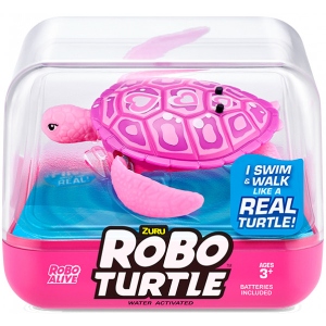 Інтерактивна іграшка пластикова Pets & Robo Alive РОБОЧЕРЕПАХА (фіолетова) (7192UQ1-2) фірмовий сайт