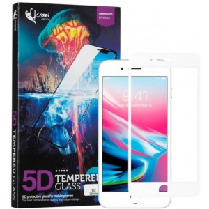 Захисне скло для смартфону Krazi 5D for iPhone 7/8 White (71974)