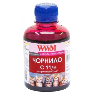 Чорнило WWM CANON CL-511/513/CLI-521М/CLI-426M Magenta (C11/M) 200г