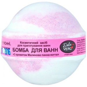 Бомба для ванни Dolce Vero Малиновая панна-котта 75 г (4820091144140)