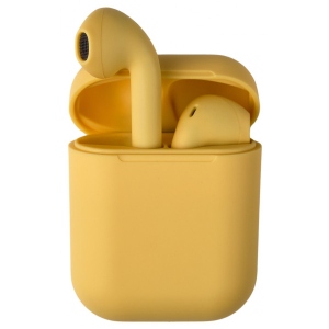 Навушники вкладиші бездротові TWS AVATech TWS-006 Yellow