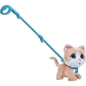 Інтерактивна іграшка м'яка Hasbro FurReal Friends Великий Вихованець на повідку (F1998 FRR WALKALOTS BIG WAGS CAT 2.0)
