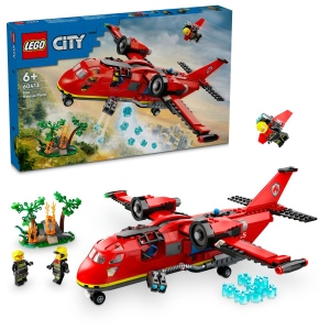 Конструктор LEGO City Пожежний рятувальний літак (60413)