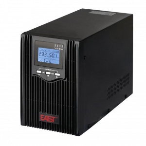 Джерело безперебійного живлення EAST 1000VA/800W, USB LCD (EA-610)