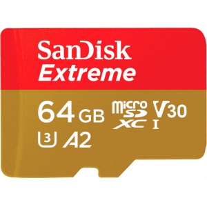 Карта пам'яті SanDisk Extreme microSDHC 64GB for Mobile Gaming (SDSQXA2-064G-GN6GN)