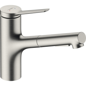 Кухонний змішувач Hansgrohe Zesis M33 Сталь (74803800)