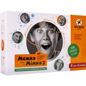Настільна гра спілкування (3-4 роки) Taka Maka Мемка Мімка-2 (20002-UA)