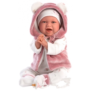Інтерактивна лялька Llorens Mimi Rn Sonrisas Chaqueta Fuxia, 40 см (74070)