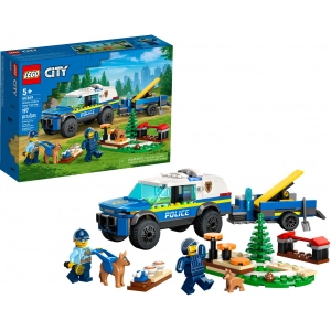 Конструктор LEGO City Мобільний майданчик для дресування поліцейських собак (60369)