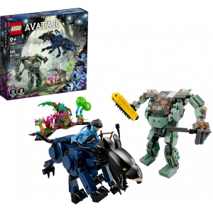 Конструктор LEGO Avatar Нейтірі та Танатор проти Куарітча у скафандрі УМП (75571)