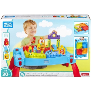 Пластиковий конструктор для малюків Mega Bloks Развивающий столик обновл. (FGV05)