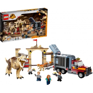 Конструктор LEGO Jurassic World Втеча тиранозавра і атроцираптора (76948)