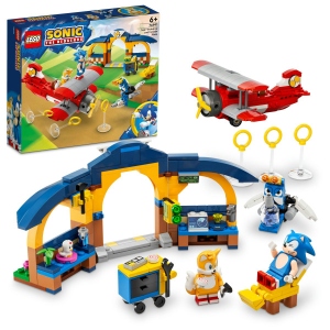 Конструктор LEGO Sonic the Hedgehog Майстерня Тейлз і літак Торнадо (76991)