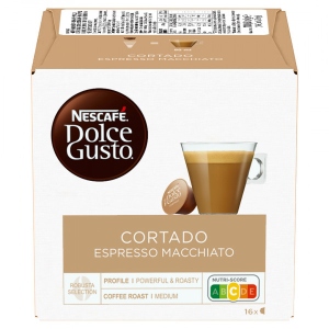 Уцінка - Кава у капсулах Nescafe DOLCE GUSTO Cortado Espresso Macchiato 16 шт. 100,8 г