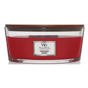 Свічка скло Woodwick Ellipse Pomegranate (Гранат) 453г (1725429E)