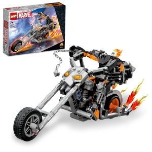 Конструктор LEGO Super Heroes Примарний Вершник: робот і мотоцикл (76245)