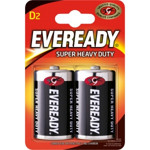 Батарейка тип D (LR-20) Energizer EVEREADY D Super Heavy Duty 2шт.