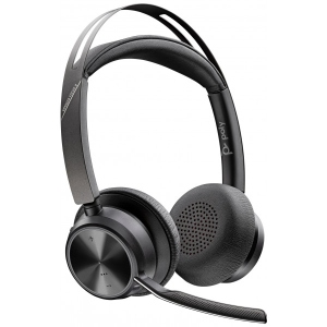 Гарнітура бездротова Poly On-ear Voyager Focus 2 Black (76U46AA)