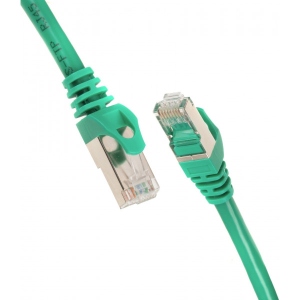 Кабель патч-корд 2E Cat 6 S-FTP RJ45 4Х2 27AWG 0.20 m Green (2E-PC6SFTPCOP-020GRN)