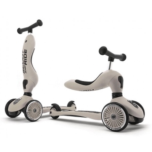 Триколісний самокат Scoot&Ride Highwaykick-1 Світло-сірий (SR-160629-ASH)