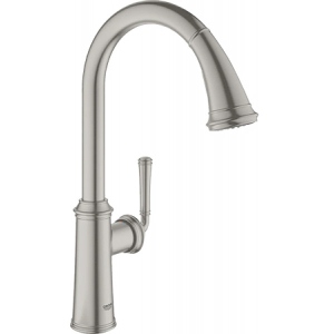 Кухонний змішувач Grohe Gloucester Ohm C Dual Spray Суперсталь (30422DC0)
