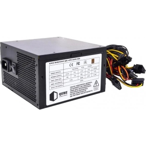 Блок живлення для ПК QUBE 650W 80+ Bronze (QBC-GPM-650W-80B Bulk)