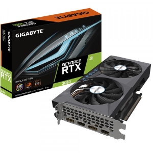 Відеокарта Gigabyte nVIDIA RTX 3060 12GB DDR6 192Bit (GV-N3060EAGLE-12GD rev.2.0)