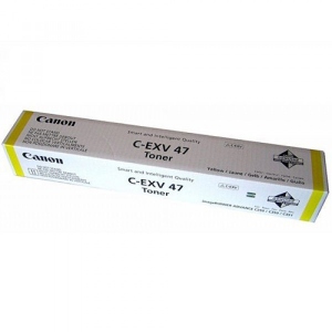 Картридж для лазерних принтерів/БФП Canon iRAC250/350i C-EXV47 toner Yellow (8519B002AA)