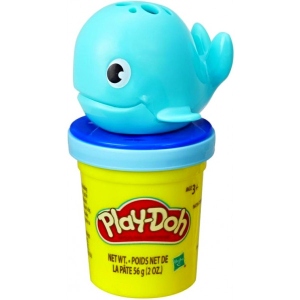 Матеріали Hasbro Play-Doh баночка з фігуркою кита на кришці (E3365_E3411)