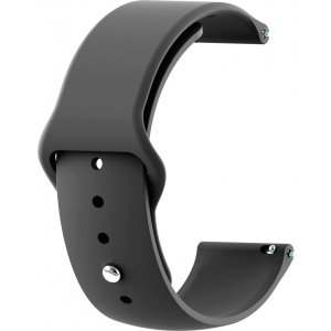 Ремінець для смарт-годинника BeCover for Xiaomi Amazfit Bip/Bip Lite/Bip S Lite/GTR 42mm/GTS/TicWatch S2/TicWatch E Black (706196)