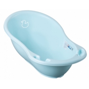 Дитяча ванночка Tega Baby Каченя 86 см Блакитна (DK-004-129)