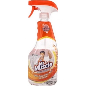 Засіб для чищення плит SC Johnson Mr. Muscle Нічого зайвого 500 мл (5000204159486) купити в Києві