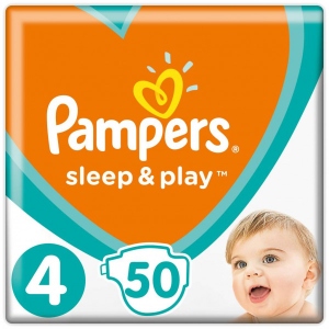Одноразові підгузки Pampers Sleep & Play 4 50 шт. (8001090669056)