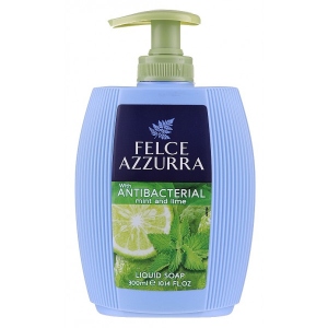 Рідке мило для рук FELCE AZZURRA Antibacterico Mint & Lime 300 мл (8001280024269)