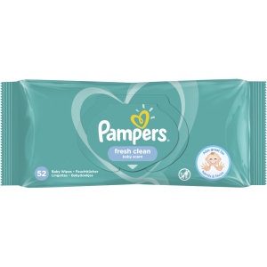 Серветки вологі для дітей Pampers Sensitive 52 шт. (8001841041391)
