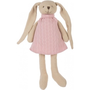 М'яка іграшка тварина Canpol babies Кролик, рожева (80/200_pin) купити в Україні