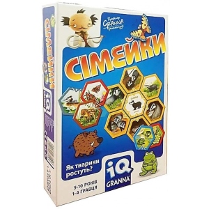 Настільна гра розвиваюча (5-7 років) Granna IQ симейка (81503)
