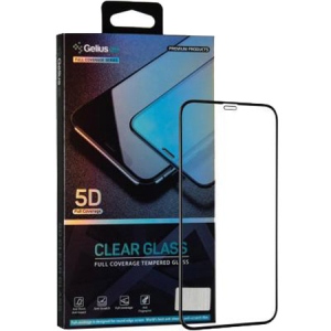 купити Захисне скло для смартфону Gelius Pro 5D Clear Glass for iPhone 12 Black (81698)