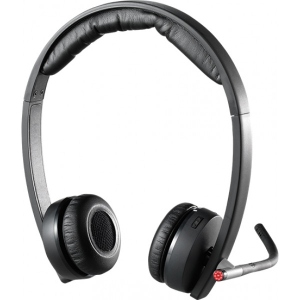 Гарнітура бездротова Logitech H820e Black (981-000512)