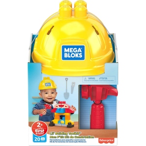асортимент Пластиковий конструктор для малюків Mega Bloks "Маленький будівельник"  (GNT91)