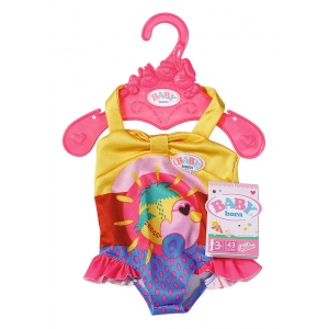 Одяг та аксесуари для класичної ляльки Baby Born СВЯТОВИЙ КУПАЛЬНИК S2 (на 43 cm, з качечкою) (828281-1)