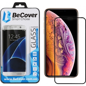 Захисне скло для смартфону BeCover Apple iPhone XS Max Black (702623)