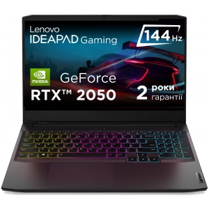 Уцінка - Ноутбук ігровий Lenovo IdeaPad Gaming 3 15ACH6 (82K202B9RA) Shadow Black