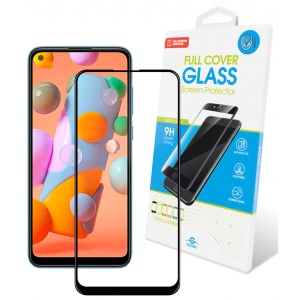 Захисне скло для смартфону Global for Samsung Galaxy A11 SM-A115 Full Glue Black (1283126501487)
