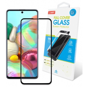 Захисне скло для смартфону Global for Samsung Galaxy A71 SM-A715 Full Glue Black (1283126497155)
