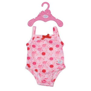 Одяг та аксесуари для класичної ляльки Baby Born 
БОДІ S2 (рожеве) (830130-1)