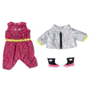 Одяг та аксесуари для класичної ляльки Baby Born 
серії City Deluxe - ПРОГУЛКА НА СКУТЕРІ (830215)